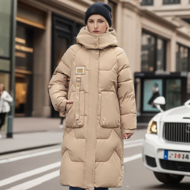 Puffer Jacket Women Down - เสื้อกันหนาวขนเป็ดสำหรับผู้หญิง, แจ็คเก็ตขนเป็ดหนา2023ยาวเสื้อขนเป็ดยาวเสื้อคลุมขนเป็ดให้ความอบอุ่น