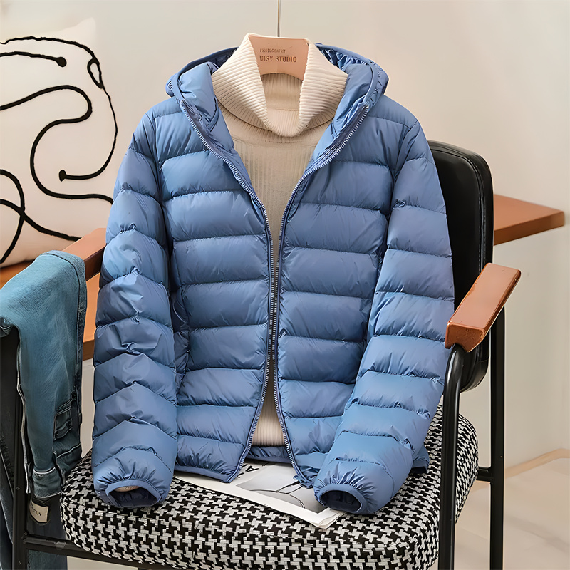 Puffer Jacket Women Down - แจ็กเก็ตทรงเข้ารูปสไตล์เกาหลีมีฮู้ดสำหรับผู้หญิงขนาดใหญ่พิเศษ2023ของมาใหม่เสื้อคลุมใส่ไปทำงานลำลองสำหรับผู้หญิง