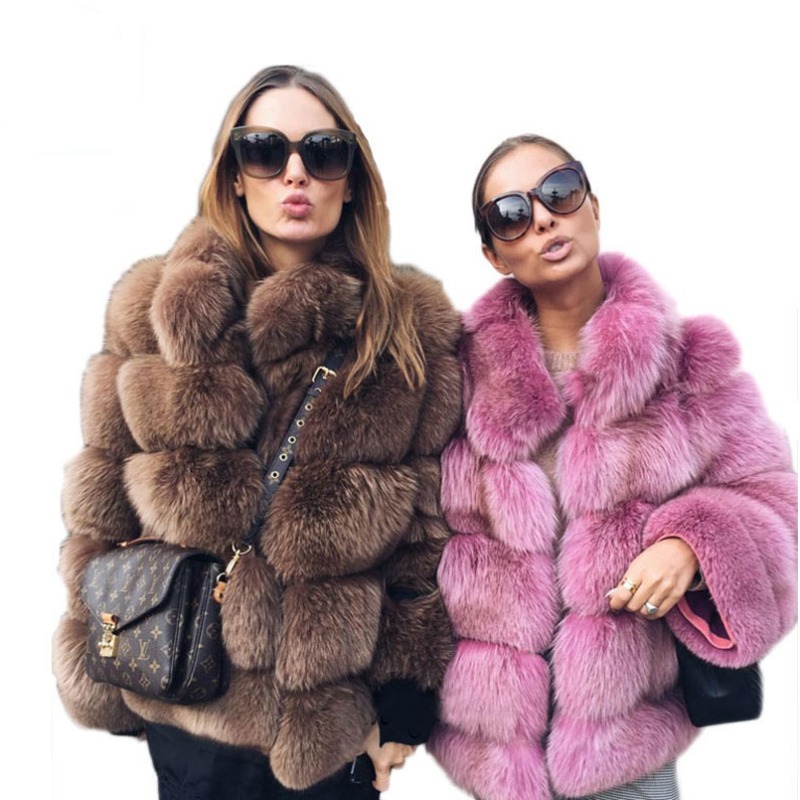 Winter Clothing Manufacturers - เสื้อผ้าขนสัตว์สำหรับผู้หญิง ผู้ผลิตยุโรปและอเมริกา ขายส่งเสื้อแจ็คเก็ตขนสัตว์เทียมแบบใหม่ คอตั้งบาง ขนฟูสำหรับผู้หญิง พร้อมส่ง