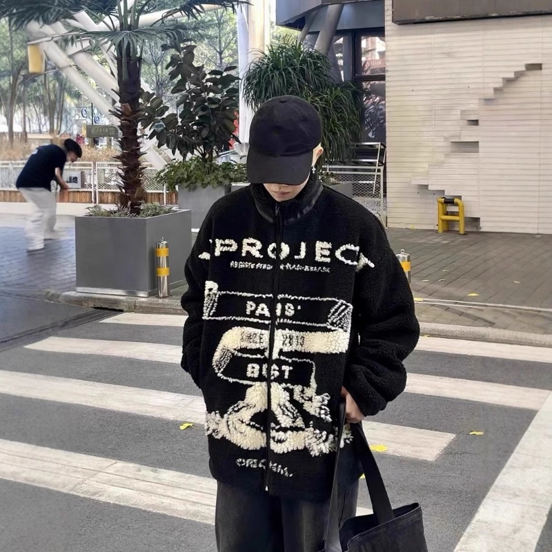 Winter Clothes Shop - เสื้อแจ็คเก็ตหนังกลับคุณภาพสูง Y/โปรเจ็กต์ สไตล์ลำลอง ทันสมัย ใส่สบาย อุ่น