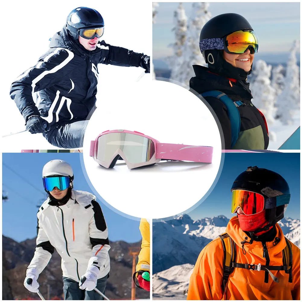 Snow Goggle Uv - แว่นตาสกีและสโนว์บอร์ดปี 2026: ป้องกันรังสียูวีสำหรับกีฬาหิมะในฤดูหนาว – เหมาะสำหรับผู้ชาย ผู้หญิง