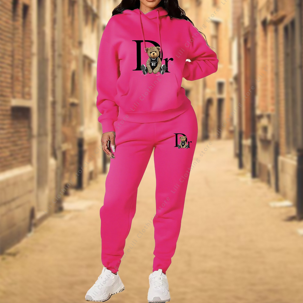 Winter Clothing Deals - ผู้หญิง TrackSuit ความงาม Designer เสื้อผ้าคุณภาพสูง Hoodies