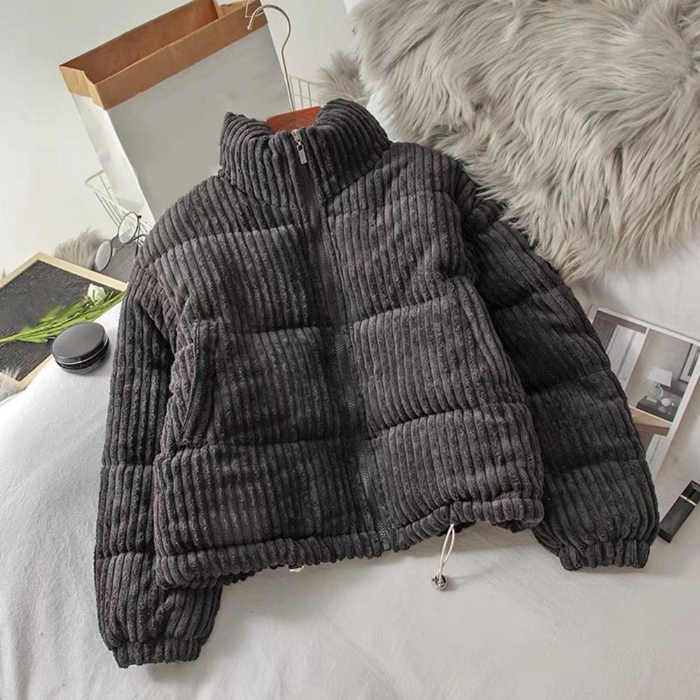 เสื้อแจ็คเก็ตพัฟเฟอร์โพลีเอสเต - Puffer Jacket Women Down บทวิจารณ์และราคา