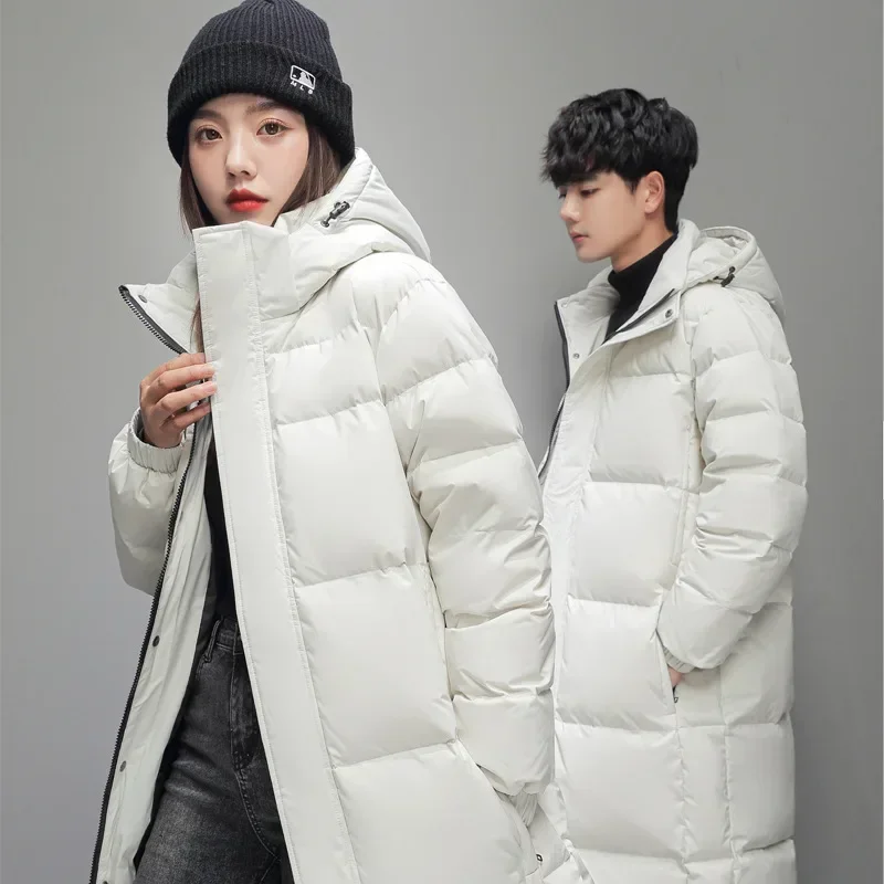 แจ็กเก็ตขนเป็ดยาวมีฮู้ดสำหรับผ - Puffer Jacket Women Down บทวิจารณ์และราคา