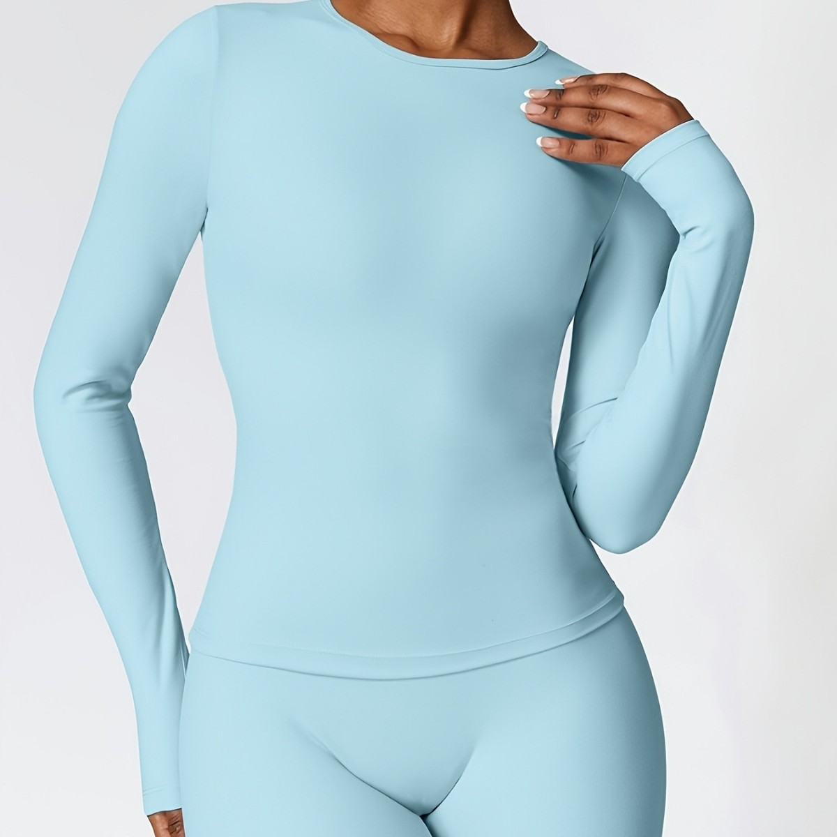 ชุดโยคะรัดรูป แขนยาว สำหรับวิ่ - Winter Clothing For Women บทวิจารณ์และราคา