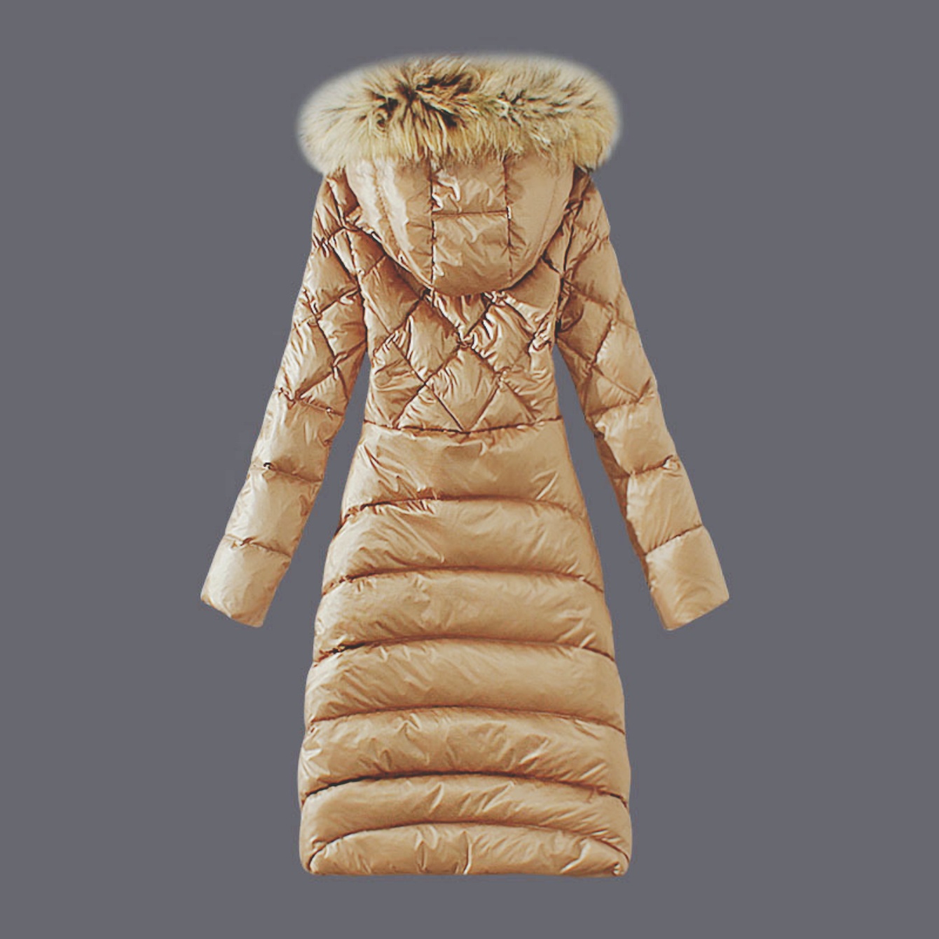 เสื้อโค้ทกันหนาวแบบยาวพิเศษสำห - Puffer Jacket Women Down บทวิจารณ์และราคา