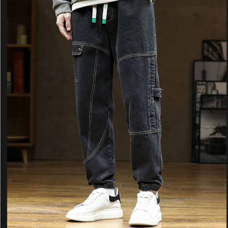 M-8XLกางเกงยีนส์ผู้ชายฤดูใบไม้ - Winter Clothes Shop บทวิจารณ์และราคา