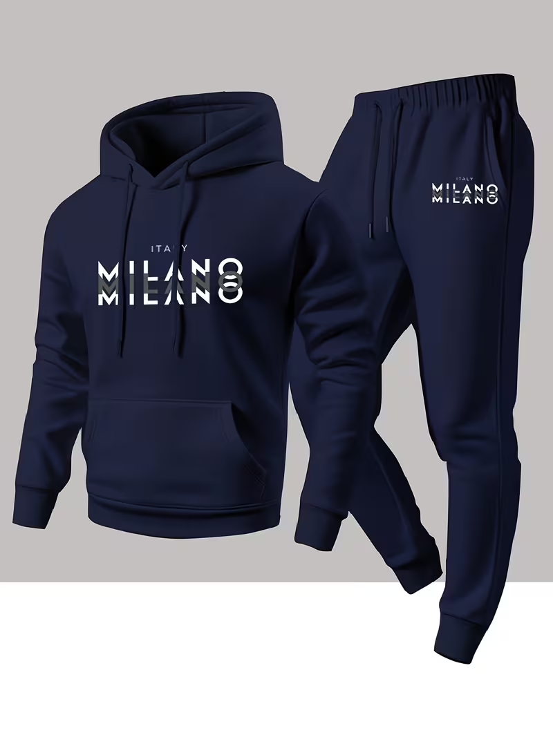 ชุดเซ็ตฮู้ดดี้แฟชั่นผู้ชายขายด - Winter Clothing Fashion บทวิจารณ์และราคา