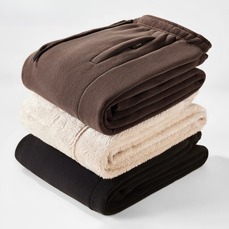 กางเกงขายาวผู้ชาย ผ้าฟลีซสองด้ - Winter Clothes Shop บทวิจารณ์และราคา