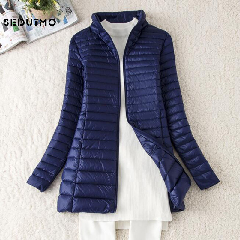 SEDUTMO ฤดูหนาวผู้หญิงยาวลงแจ็ - Puffer Jacket Women Down บทวิจารณ์และราคา