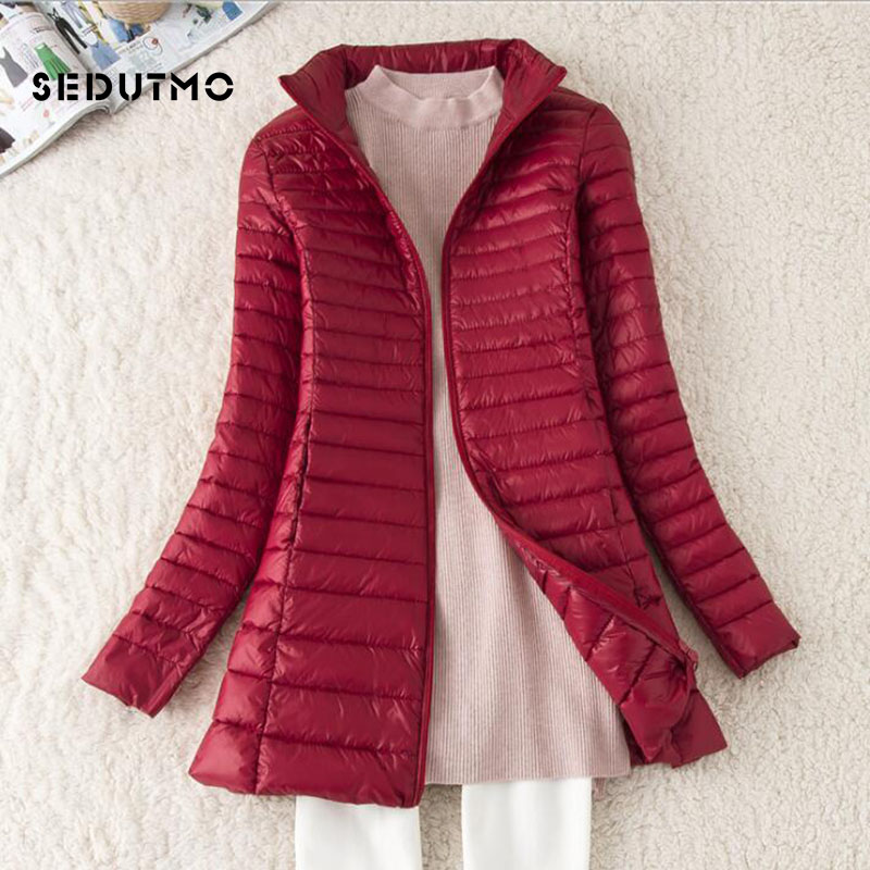 SEDUTMO ฤดูหนาวผู้หญิงยาวลงแจ็ - Puffer Jacket Women Down บทวิจารณ์และราคา