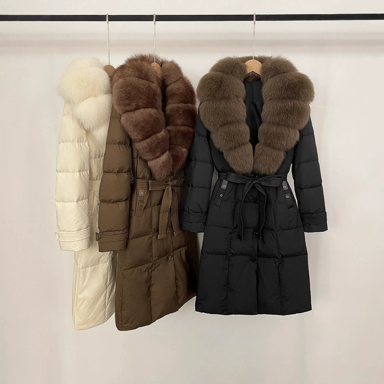 เสื้อแจ็คเก็ตขนเป็ดแท้สีขาวสำห - Puffer Jacket Women Down บทวิจารณ์และราคา