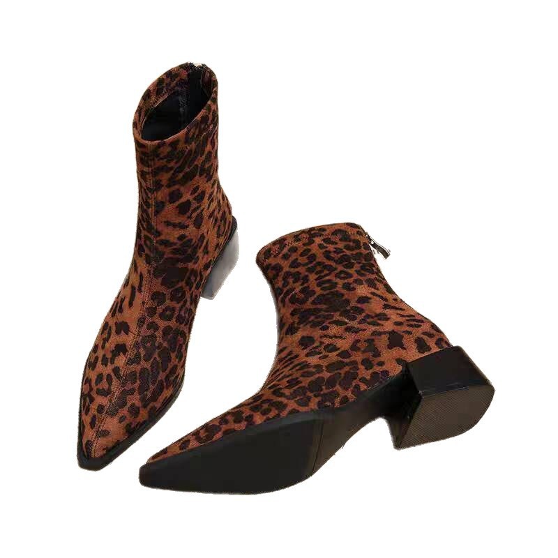 รองเท้าบูทส้นเตี้ยผู้หญิงสไตล์ - Winter Clothing For Women บทวิจารณ์และราคา