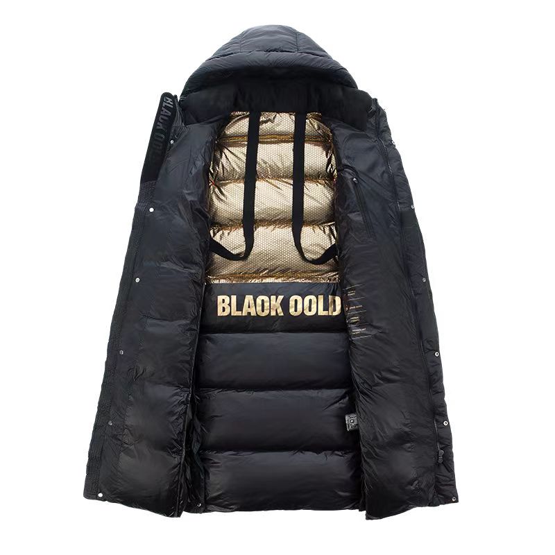 เสื้อกันหนาวขนเป็ดยาวมีฮู้ดสำห - Puffer Jacket Women Down บทวิจารณ์และราคา