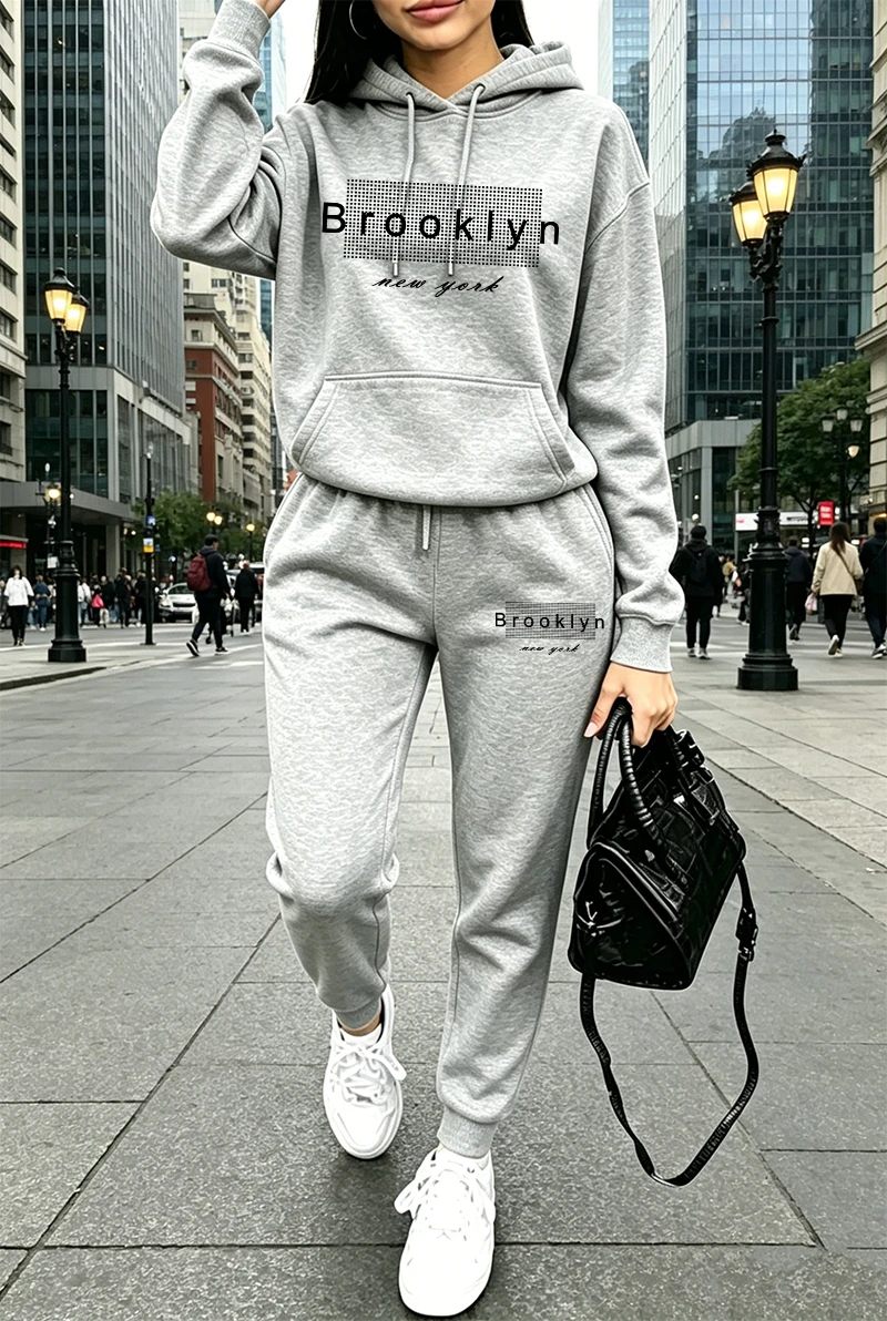 ชุดวอร์มผู้หญิงลายพิมพ์ เสื้อฮ - Winter Clothing Fashion บทวิจารณ์และราคา
