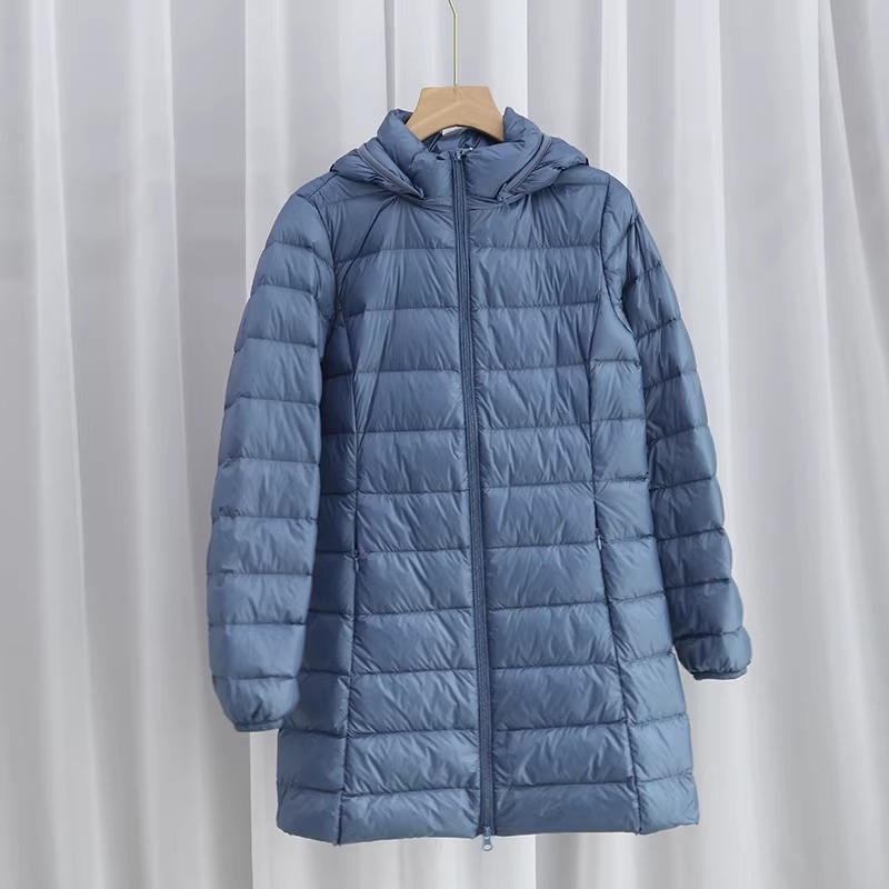 เสื้อโค้ทขนเป็ดน้ำหนักเบาสำหรั - Puffer Jacket Women Down บทวิจารณ์และราคา