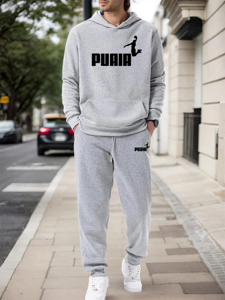 ชุดเซ็ตผู้ชาย/เสื้อฮู้ด/กางเกง - Winter Clothing Fashion บทวิจารณ์และราคา