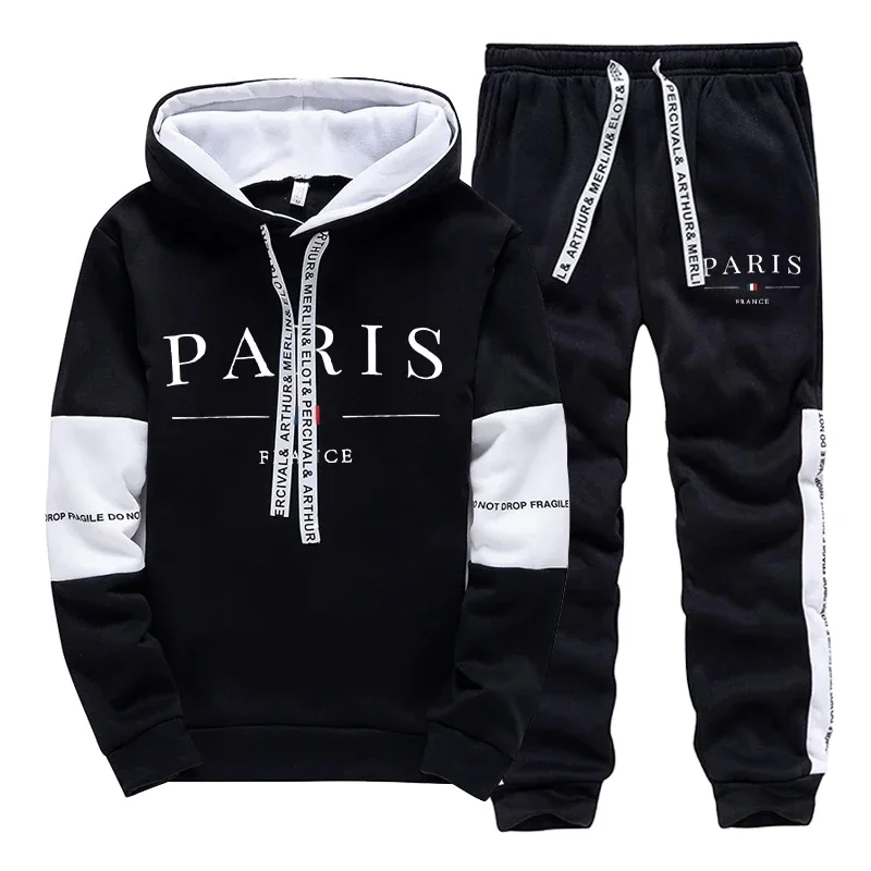 ชุดวอร์มผู้ชาย 2 ชิ้น ลายพิมพ์ - Winter Clothing Fashion บทวิจารณ์และราคา