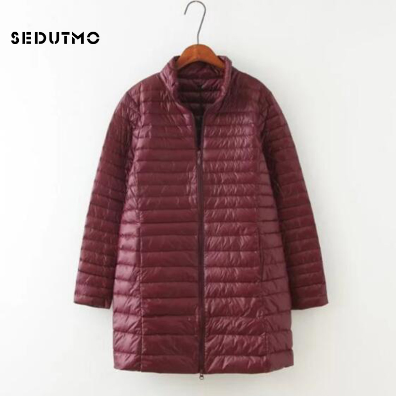 SEDUTMO ฤดูหนาวลงเสื้อแจ็คเก็ต - Puffer Jacket Women Down บทวิจารณ์และราคา