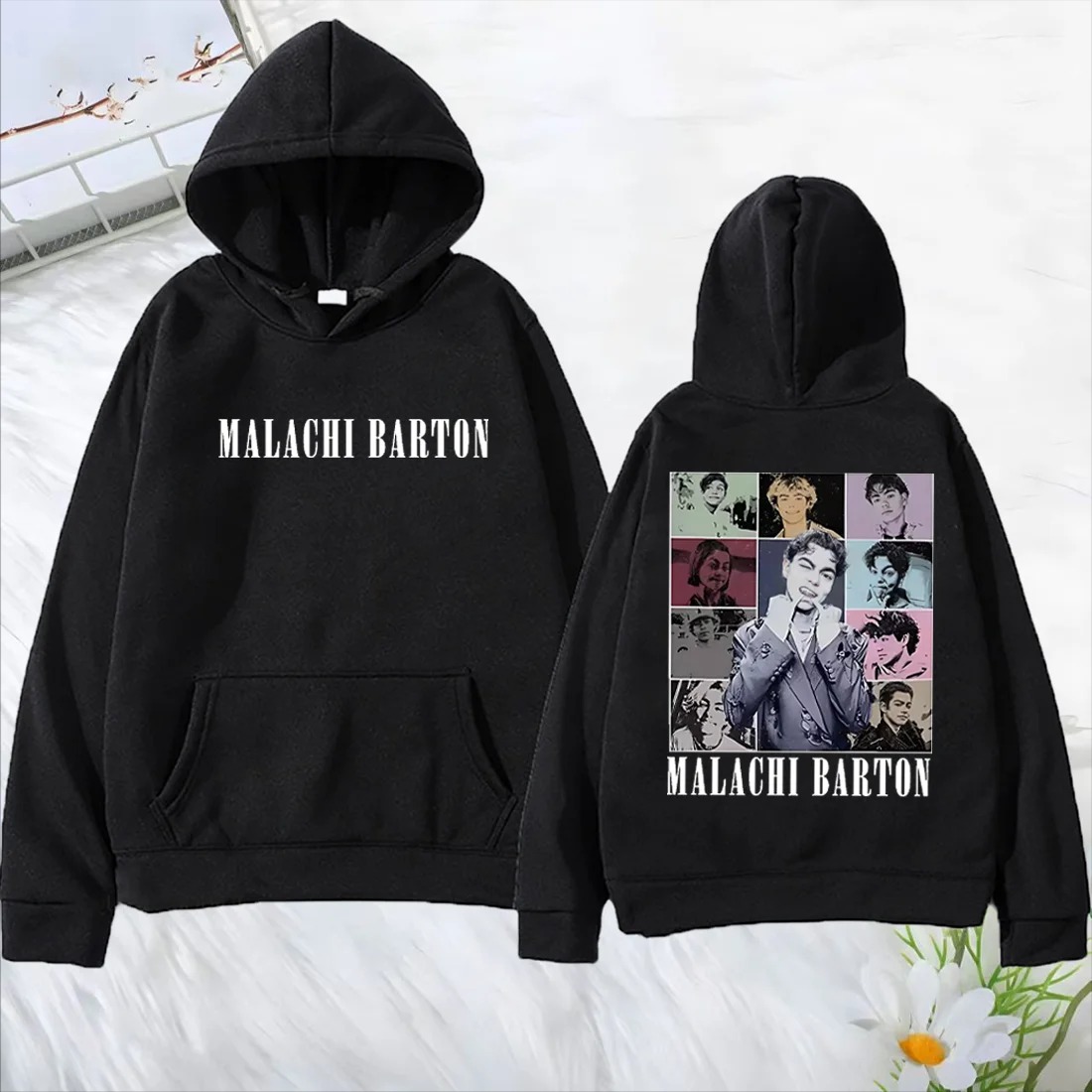 เสื้อฮู้ดลายกราฟิก Malachi Bar - Winter Clothes Shop บทวิจารณ์และราคา