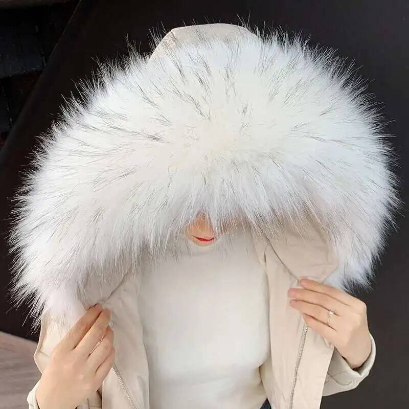 ที่ถอดออกได้ Faux FUR COLLAR ข - Winter Clothing Deals บทวิจารณ์และราคา