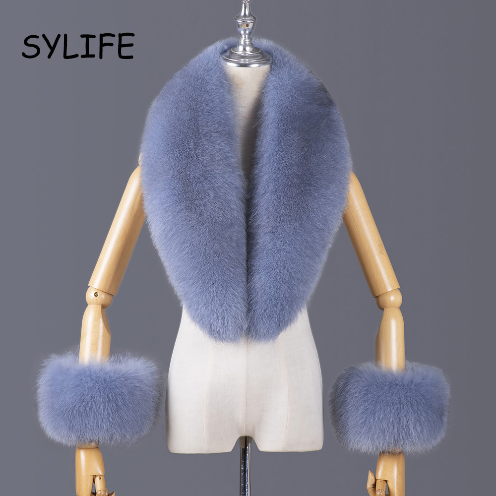 ปกเสื้อและผ้าพันคอขนสุนัขจิ้งจ - Winter Clothing Deals บทวิจารณ์และราคา