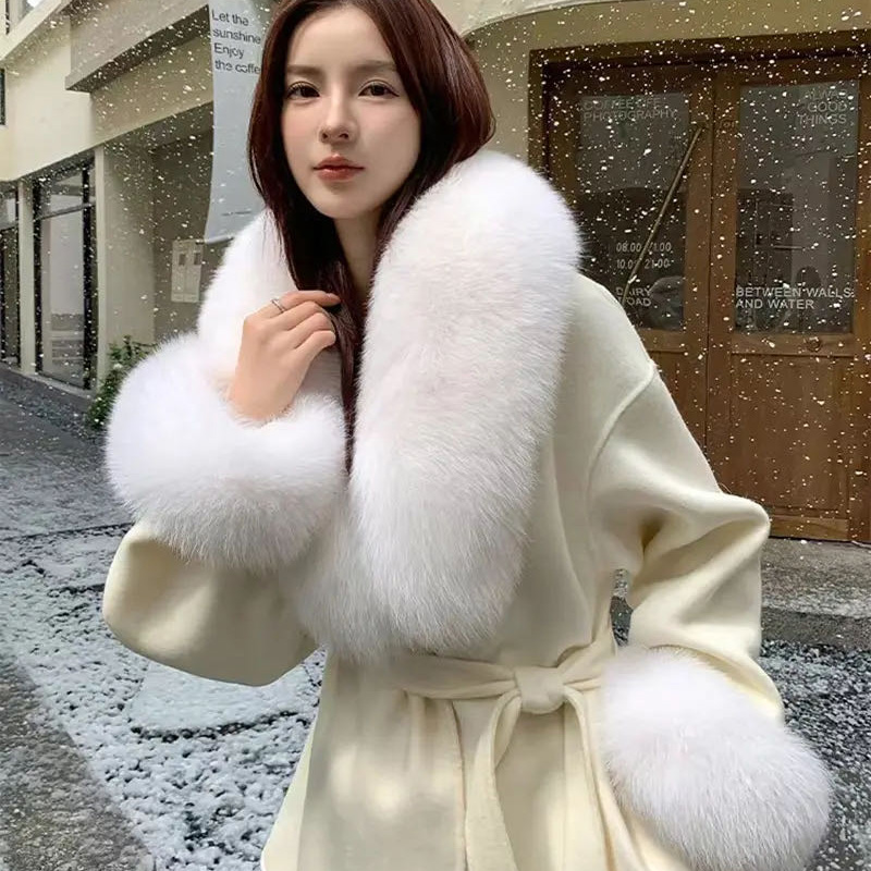 ปกเสื้อและผ้าพันคอขนสุนัขจิ้งจ - Winter Clothing Deals บทวิจารณ์และราคา