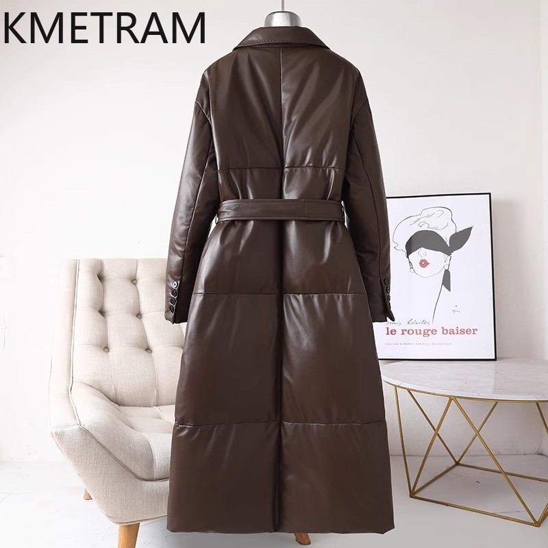 ห่านสีขาวลงของแท้หนังปักเป้าแจ - Puffer Jacket Women Down บทวิจารณ์และราคา