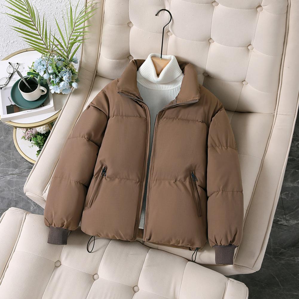 เสื้อแจ็คเก็ตพัฟเฟอร์โพลีเอสเต - Puffer Jacket Women Down บทวิจารณ์และราคา