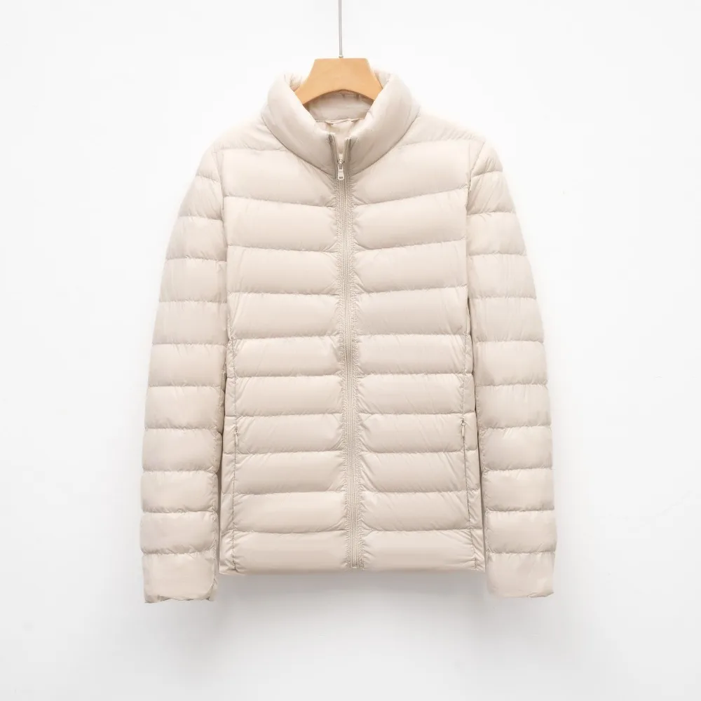 Ultra น้ําหนักเบา Packable ฤดู - Puffer Jacket Women Down บทวิจารณ์และราคา